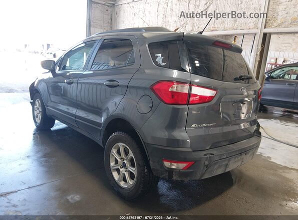 MAJ6S3GL2KC257447 2019 FORD ECOSPORT Gray Trasero izquierdo