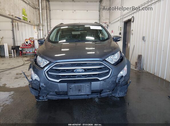 MAJ6S3GL2KC257447 2019 FORD ECOSPORT Gray Vista del cuadro de instrumentos