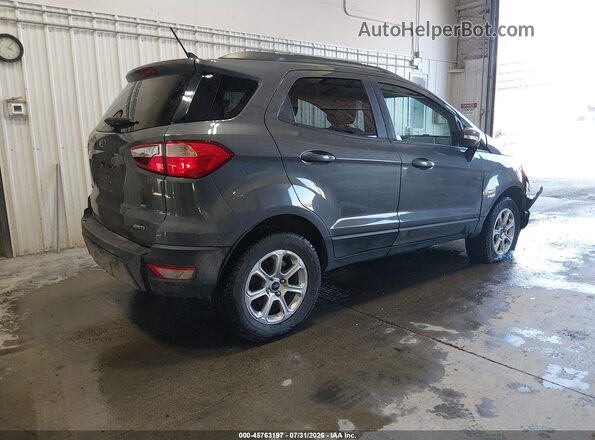 MAJ6S3GL2KC257447 2019 FORD ECOSPORT Gray Trasero derecho