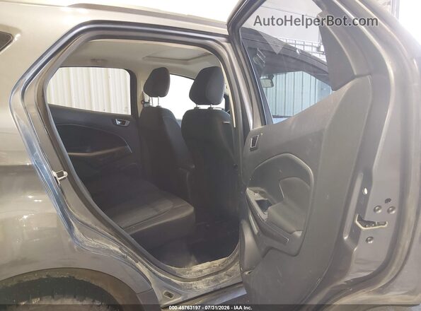 MAJ6S3GL2KC257447 2019 FORD ECOSPORT Gray Vista de la etiqueta del VIN