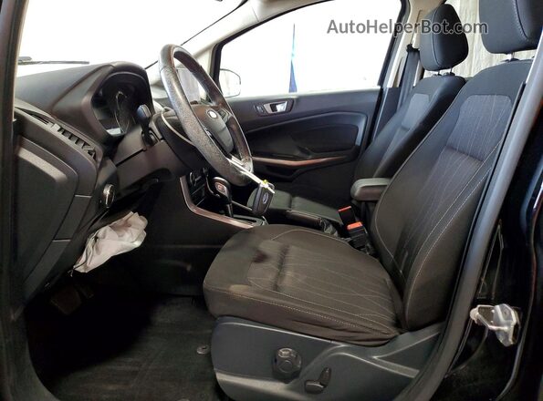 MAJ6S3GL3LC361625 2020 FORD ECOSPORT Black Widok wnętrza z przodu