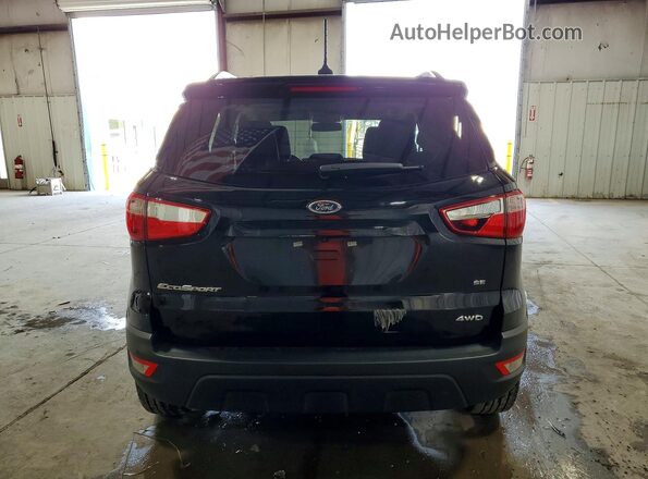 MAJ6S3GL3LC361625 2020 FORD ECOSPORT Black Widok z tyłu
