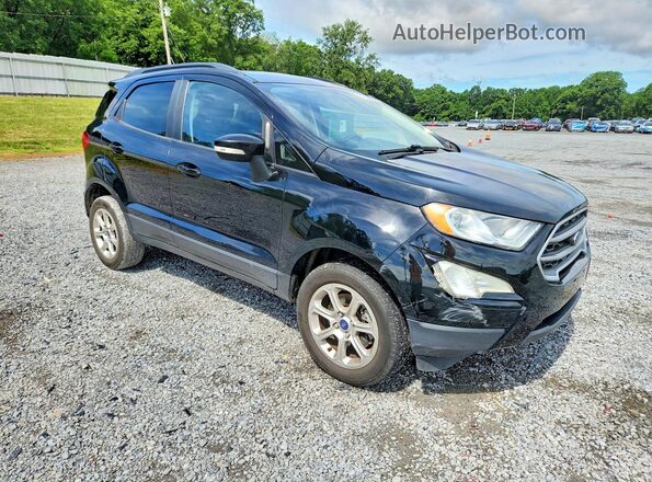 MAJ6S3GL3LC365593 2020 FORD ECOSPORT Черный Передняя правая четверть