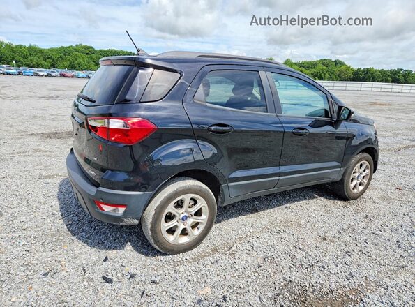MAJ6S3GL3LC365593 2020 FORD ECOSPORT Черный Задняя правая четверть