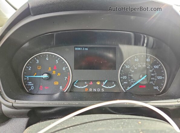 MAJ6S3GL3LC365593 2020 FORD ECOSPORT Черный Вид щитка приборов