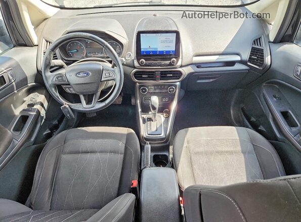 MAJ6S3GL3LC365593 2020 FORD ECOSPORT Черный Вид панели приборов