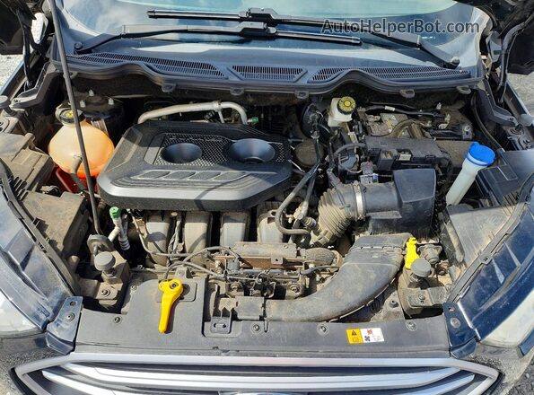 MAJ6S3GL3LC365593 2020 FORD ECOSPORT Черный Вид подкапотного пространства