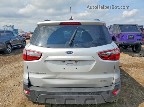 MAJ6S3GL3LC390302 2020 FORD ECOSPORT Silver Rear view