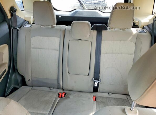 MAJ6S3GL3LC390302 2020 FORD ECOSPORT Silver Rear seats view