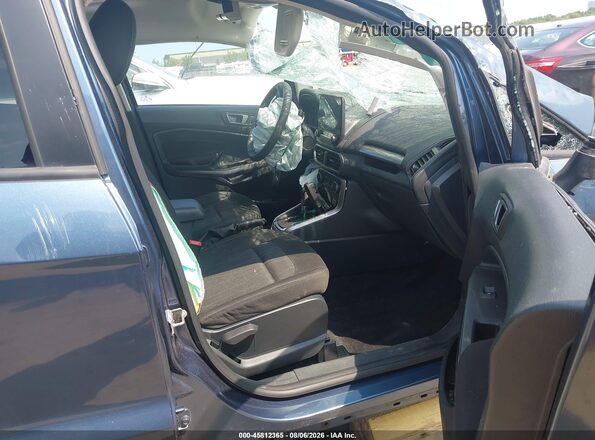 MAJ6S3GL3MC437054 2021 FORD ECOSPORT Blue წინა სალონის ხედი