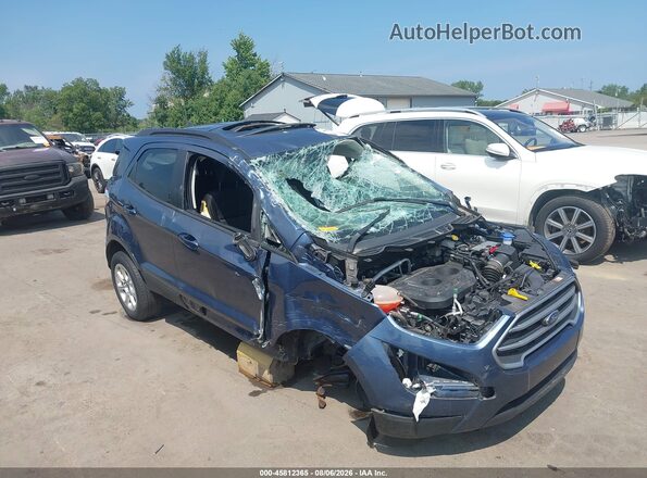 MAJ6S3GL3MC437054 2021 FORD ECOSPORT Blue წინა ხედი