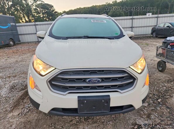 MAJ6S3GL3NC474400 2022 FORD ECOSPORT White Դիմացի տեսք