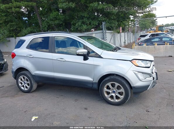 MAJ6S3GL4KC274010 2019 FORD ECOSPORT Silver Vista del cuadro de instrumentos