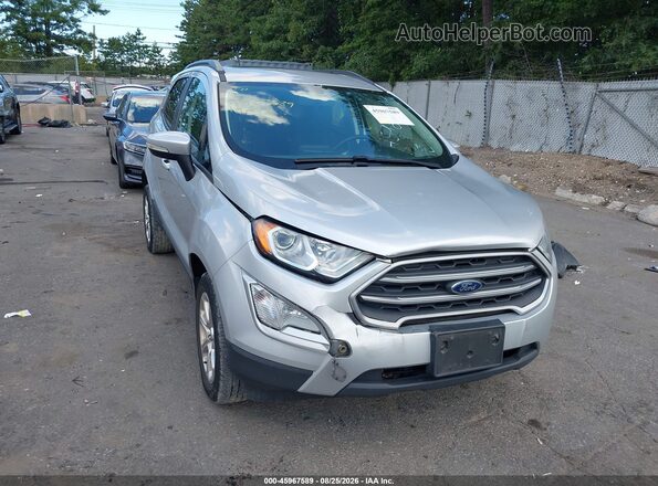 MAJ6S3GL4KC274010 2019 FORD ECOSPORT Silver Vista frontal