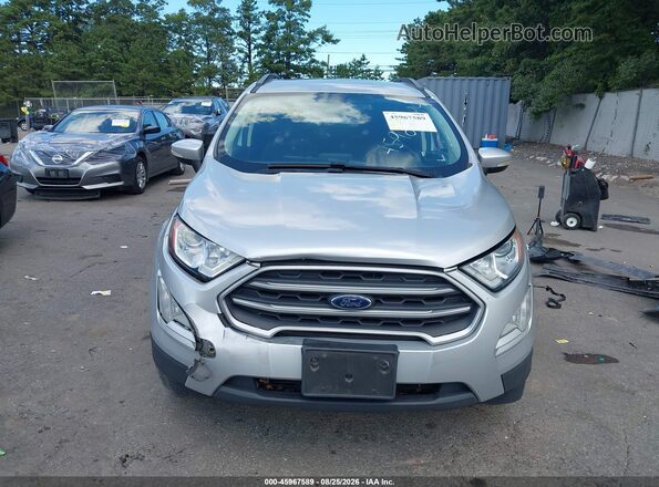 MAJ6S3GL4KC274010 2019 FORD ECOSPORT Silver Vista del salpicadero
