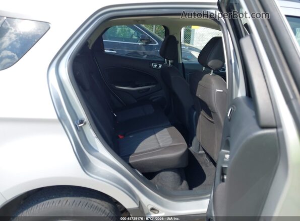 MAJ6S3GL4KC299506 2019 FORD ECOSPORT Silver Vista de la etiqueta del VIN