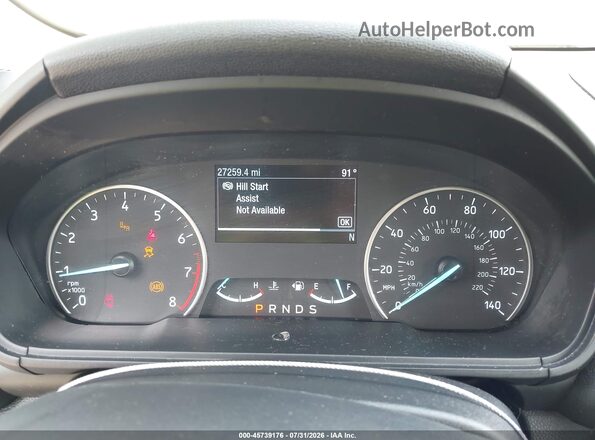 MAJ6S3GL4KC299506 2019 FORD ECOSPORT Silver Vista de los asientos traseros