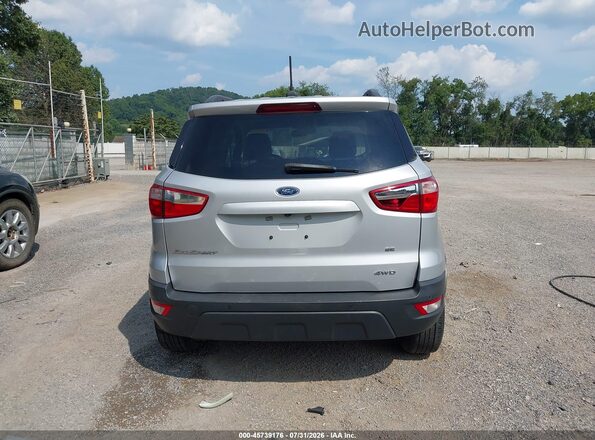 MAJ6S3GL4KC299506 2019 FORD ECOSPORT Silver 