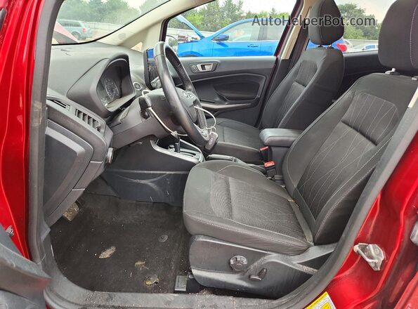 MAJ6S3GL4LC390079 2020 FORD ECOSPORT Red Vista interior delantera