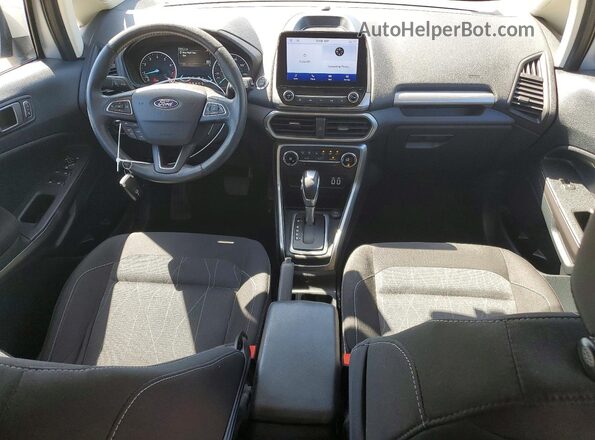 MAJ6S3GL5LC360766 2020 FORD ECOSPORT Silver Вид панелі приладів