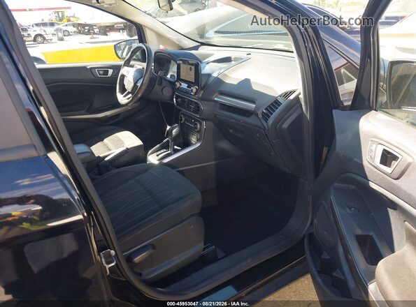 MAJ6S3GL6KC279919 2019 FORD ECOSPORT Черный Вид салона спереди