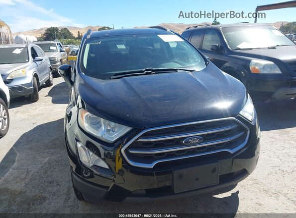 MAJ6S3GL6KC279919 2019 FORD ECOSPORT Черный Вид спереди