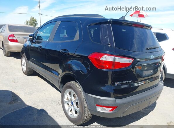 MAJ6S3GL6KC279919 2019 FORD ECOSPORT Черный Задняя левая четверть