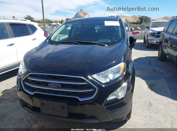 MAJ6S3GL6KC279919 2019 FORD ECOSPORT Черный Вид щитка приборов