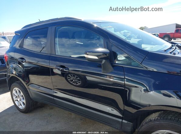 MAJ6S3GL6KC279919 2019 FORD ECOSPORT Черный Вид задней части салона