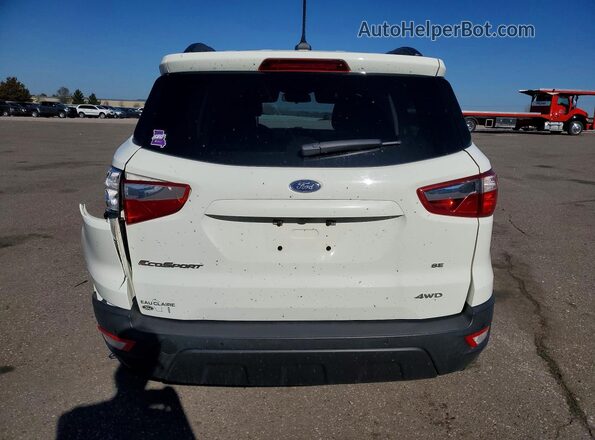 MAJ6S3GL6LC316680 2020 FORD ECOSPORT White Հետևի տեսք