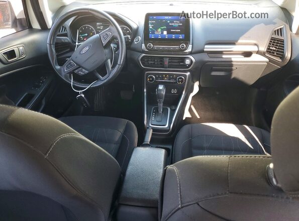 MAJ6S3GL6LC316680 2020 FORD ECOSPORT White Առջևի վահանակի տեսք