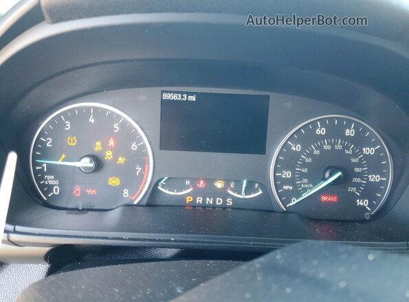 MAJ6S3GL6LC316680 2020 FORD ECOSPORT White Սարքավորումների վահանակի տեսք