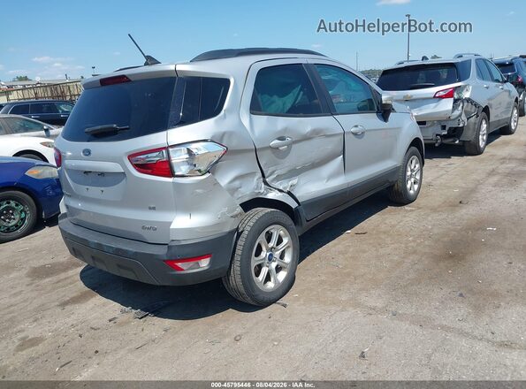 MAJ6S3GL6LC320762 2020 FORD ECOSPORT Silver Задня права чверть