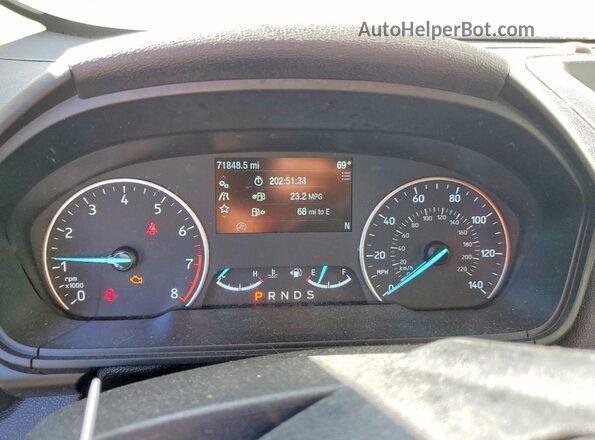 MAJ6S3GL6LC349484 2020 FORD ECOSPORT Серый Вид щитка приборов