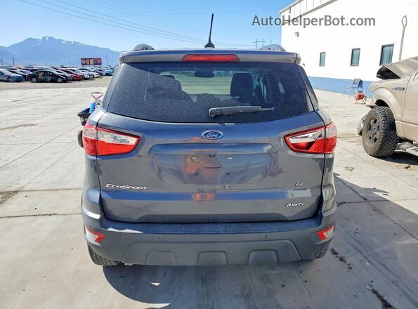 MAJ6S3GL6LC349484 2020 FORD ECOSPORT Серый Вид сзади