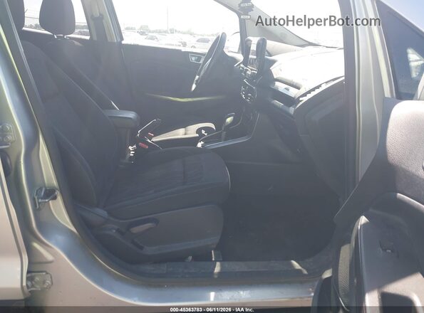 MAJ6S3GL7KC302852 2019 FORD ECOSPORT Silver Vista interior delantera