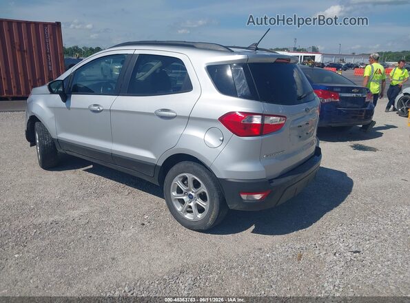 MAJ6S3GL7KC302852 2019 FORD ECOSPORT Silver Trasero izquierdo
