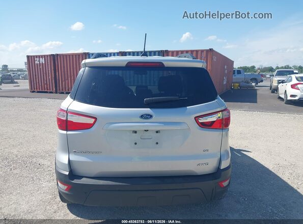 MAJ6S3GL7KC302852 2019 FORD ECOSPORT Silver 