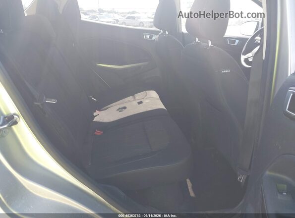 MAJ6S3GL7KC302852 2019 FORD ECOSPORT Silver Vista de la etiqueta del VIN