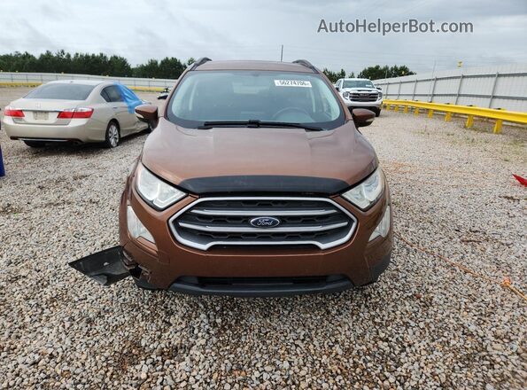 MAJ6S3GL8LC328958 2020 FORD ECOSPORT Brown წინა ხედი