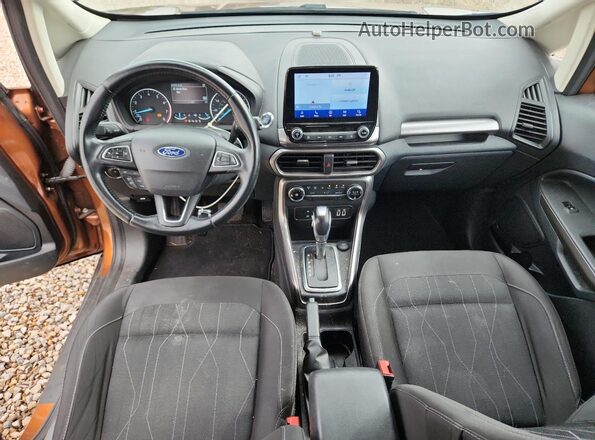 MAJ6S3GL8LC328958 2020 FORD ECOSPORT Brown წინა პანელის ხედი