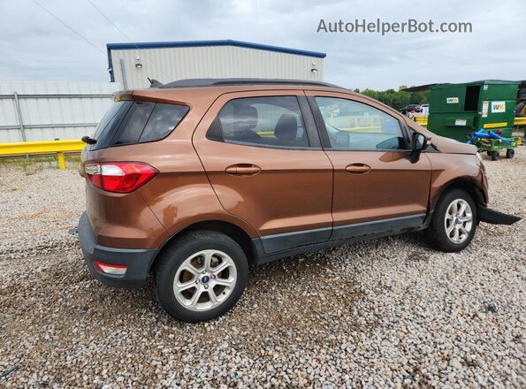 MAJ6S3GL8LC328958 2020 FORD ECOSPORT Brown უკანა მარჯვენა