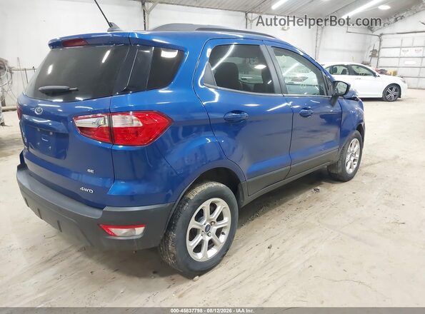 MAJ6S3GL8LC329169 2020 FORD ECOSPORT Blue Հետևի աջ