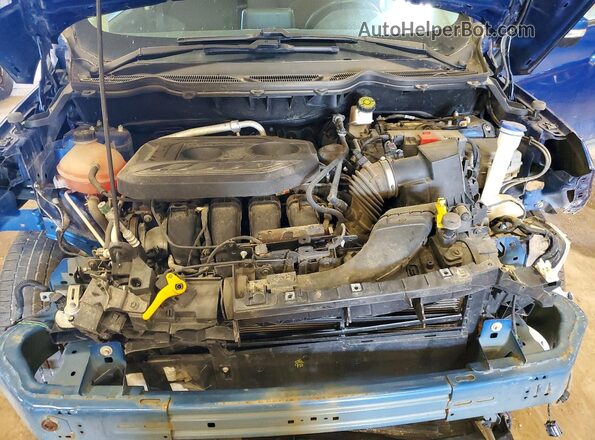 MAJ6S3GL8LC345288 2020 FORD ECOSPORT Blue Вид підкапотного простору