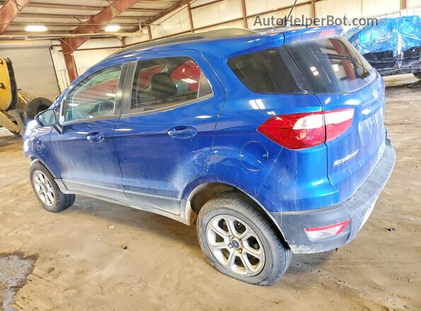 MAJ6S3GL8LC345288 2020 FORD ECOSPORT Blue Задня ліва чверть