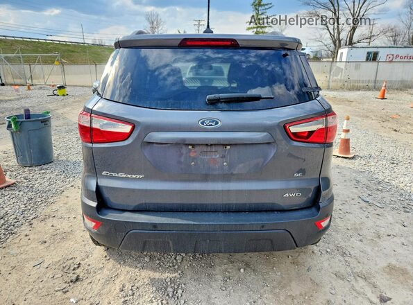 MAJ6S3GL8LC392644 2020 FORD ECOSPORT Gray Widok z tyłu