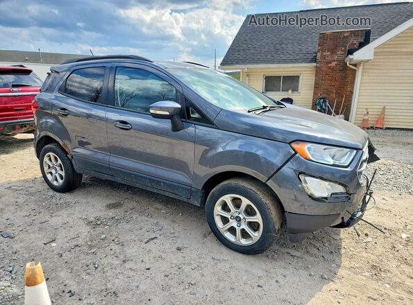 MAJ6S3GL8LC392644 2020 FORD ECOSPORT Gray Przód prawy