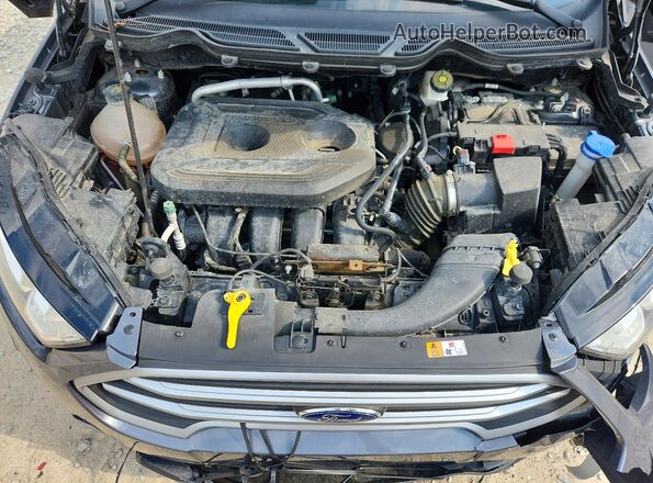 MAJ6S3GL8LC392644 2020 FORD ECOSPORT Gray Widok komory silnika