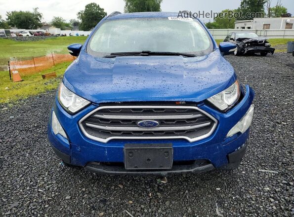MAJ6S3GL9KC282801 2019 FORD ECOSPORT Blue Դիմացի տեսք