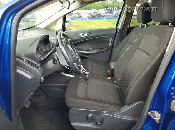 MAJ6S3GL9KC282801 2019 FORD ECOSPORT Blue Սալոնի դիմացի տեսք